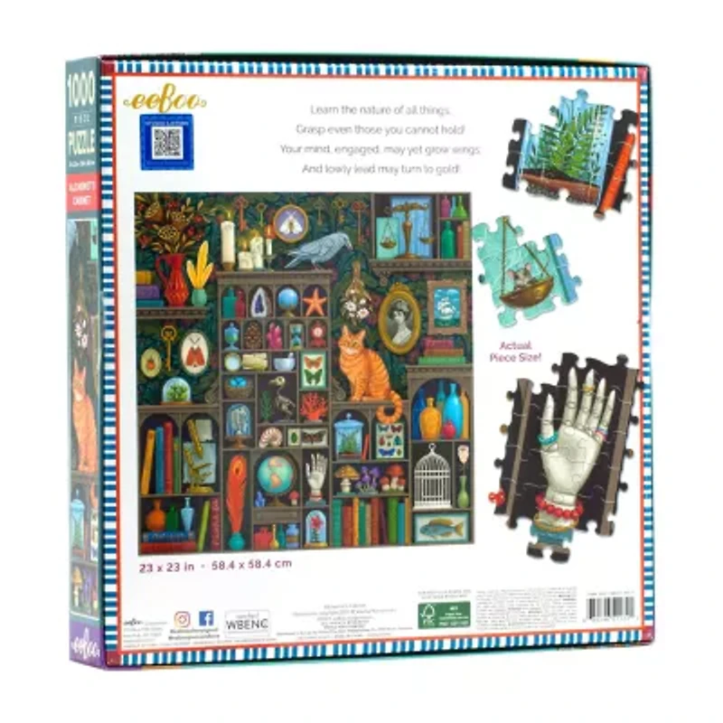 Eeboo Piece And Love Alchemist Cabinet 1000 Piece  By Illustrator Vasilisa Romanenko 1000-pc. Puzzle