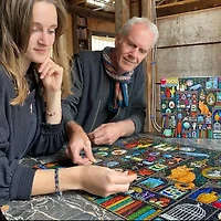 Eeboo Piece And Love Alchemist Cabinet 1000 Piece  By Illustrator Vasilisa Romanenko 1000-pc. Puzzle