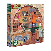 Eeboo Piece And Love Ancient Apothecary 1000 Piece By Illustratior By Margaux Samson Abadie 1000-pc. Puzzle
