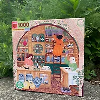 Eeboo Piece And Love Ancient Apothecary 1000 Piece By Illustratior By Margaux Samson Abadie 1000-pc. Puzzle
