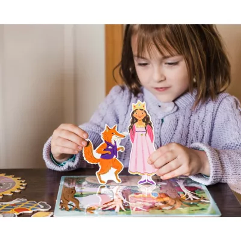 Eeboo Fairytale Spin To Play Game Ages 3+ 32-pc. Puzzle