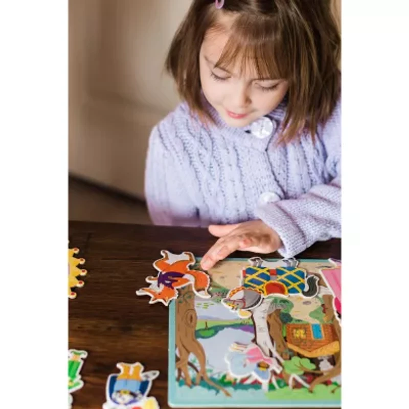 Eeboo Fairytale Spin To Play Game Ages 3+ 32-pc. Puzzle