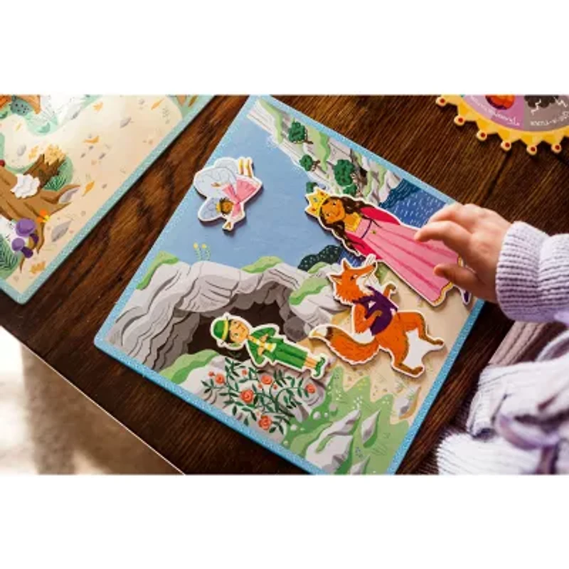 Eeboo Fairytale Spin To Play Game Ages 3+ 32-pc. Puzzle