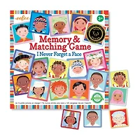 Eeboo I Never Forget A Face Memory And Matching Game 48-pc. Puzzle