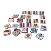 Eeboo I Never Forget A Face Memory And Matching Game 48-pc. Puzzle