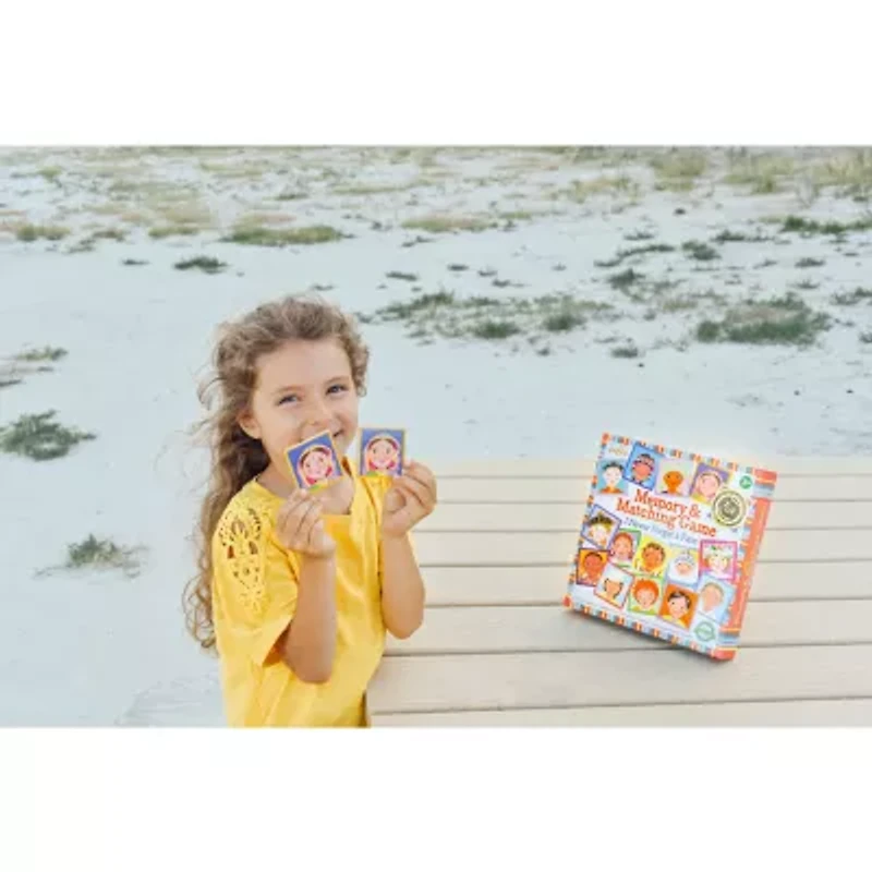 Eeboo I Never Forget A Face Memory And Matching Game 48-pc. Puzzle