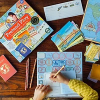 Eeboo World Traveler Pretend And Role Play Activity Set Toy Tool
