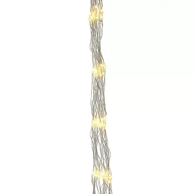 Kurt Adler 182-Light Dual Color (Warm White and Multicolored) LED Net-Style Light Set