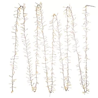 Kurt Adler 24-Foot 720-Light Warm White Twinkle LED Fairy Cluster Garland
