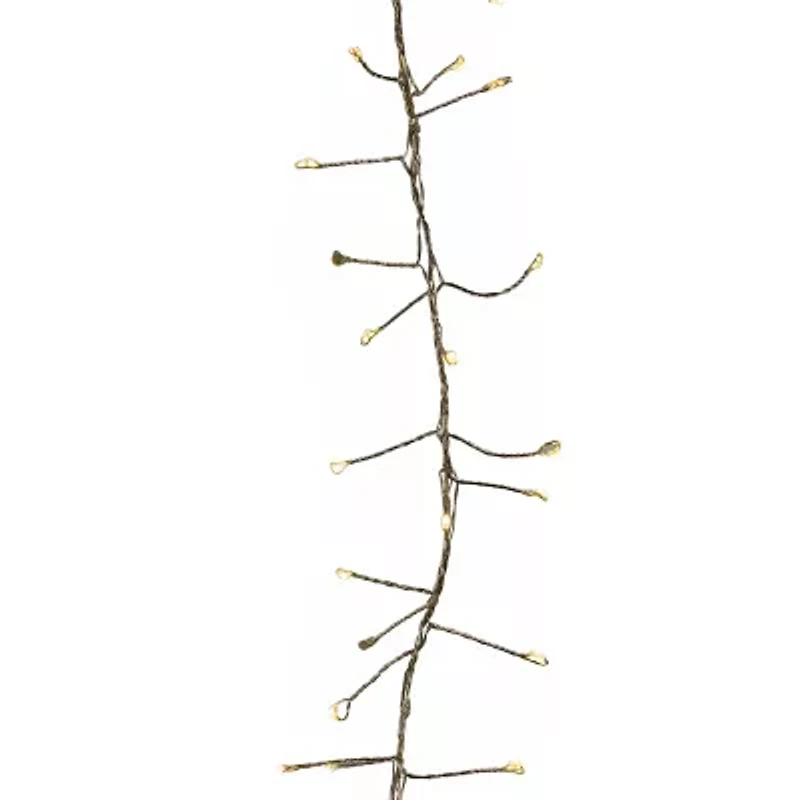 Kurt Adler 24-Foot 720-Light Warm White Twinkle LED Fairy Cluster Garland