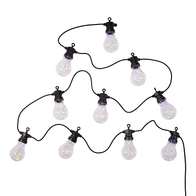 Kurt Adler 40-Light Edison Bulb Set with Multi-Colored Fairy Lights