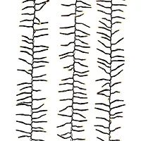 Kurt Adler 480-Light 16-Foot Connectable Warm White LED Cluster Garland