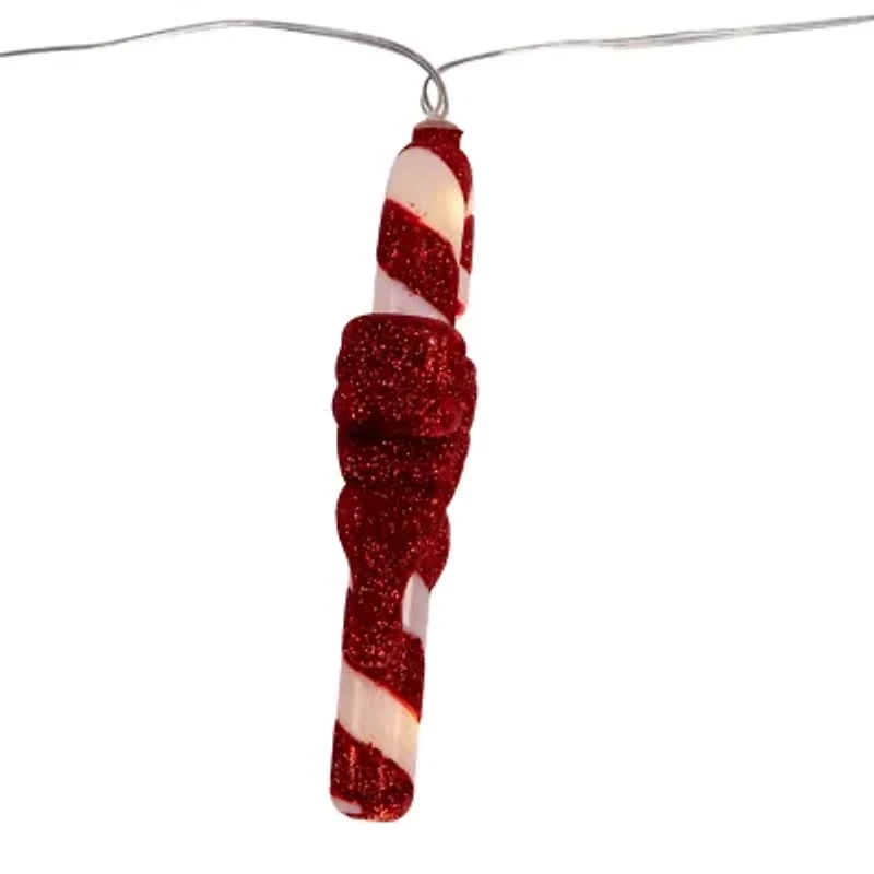 Kurt Adler 30-Light 5 Piece Battery-Operated Candy Canes Light Set