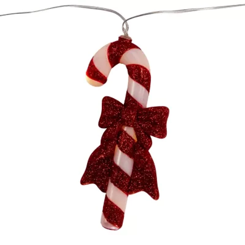 Kurt Adler 30-Light 5 Piece Battery-Operated Candy Canes Light Set