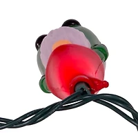Kurt Adler UL 10-Light Red and Green Gnome Light Set