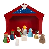 Kurt Adler 10-pc. Nativity Set