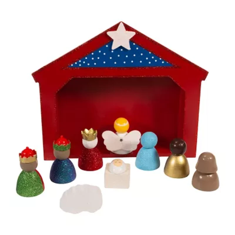 Kurt Adler 10-pc. Nativity Set