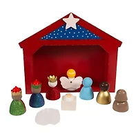 Kurt Adler 10-pc. Nativity Set