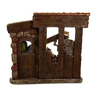 Kurt Adler 10-Inch Resin Nativity Scene Table Piece