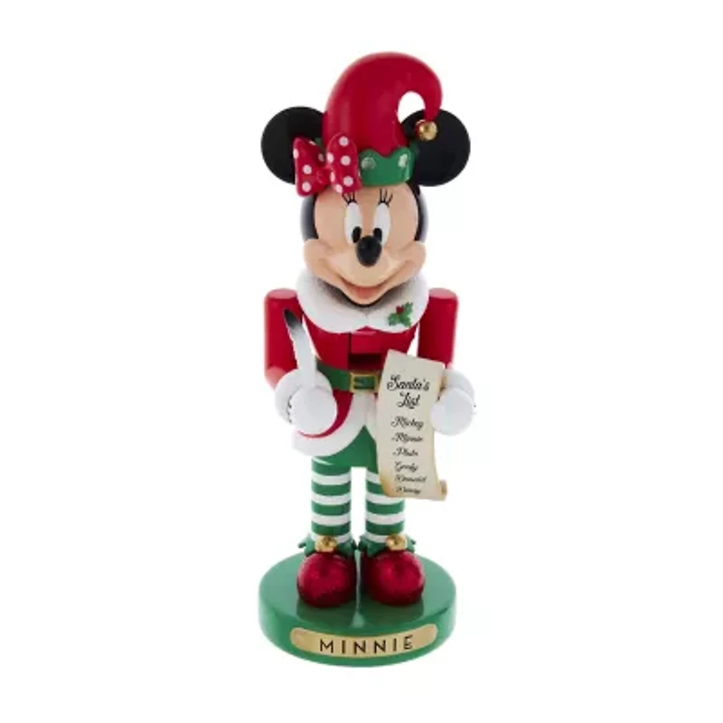Kurt Adler 10-Inch Disney Minnie The Elf Nutcracker