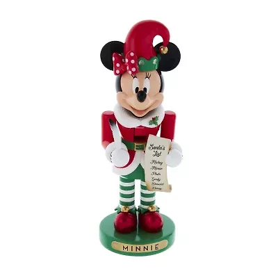 Kurt Adler 10-Inch Disney Minnie The Elf Nutcracker