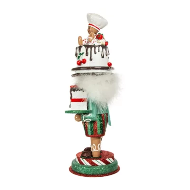 Kurt Adler 15-Inch Hollywood Nutcracker with Gingerbread Baker Hat