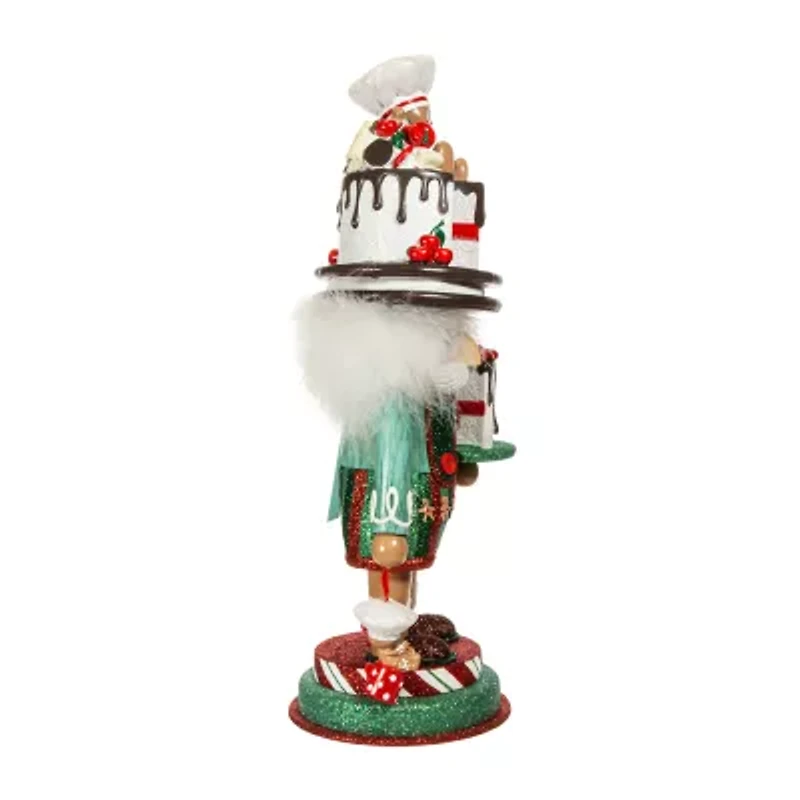 Kurt Adler 15-Inch Hollywood Nutcracker with Gingerbread Baker Hat