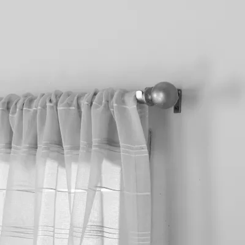 Stratford Park Karina Rod Pocket Sheer Set of 2 Curtain Panel