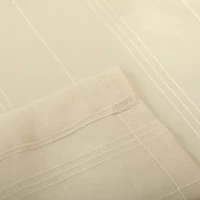 Stratford Park Karina Rod Pocket Sheer Set of 2 Curtain Panel