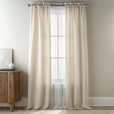 Stratford Park Erin Rod Pocket Light-Filtering Set of 4 Curtain Panel