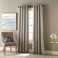 Stratford Park Odessa Grommet Top Blackout Single Curtain Panel