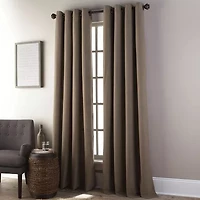 Stratford Park Serena Grommet Top Blackout Single Curtain Panel
