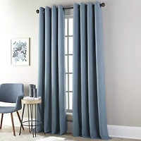 Stratford Park Serena Grommet Top Blackout Single Curtain Panel