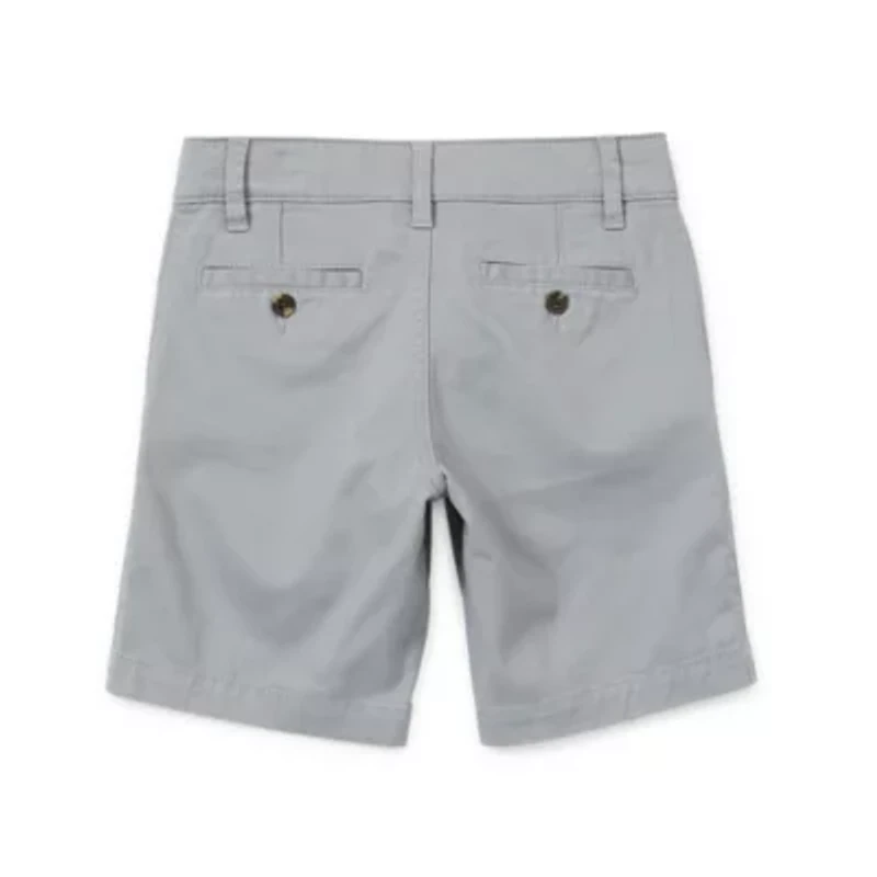 Thereabouts Little & Big Kid Boys 8" Adjustable Waist Stretch Fabric Chino Short