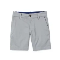 Thereabouts Little & Big Kid Boys 8" Adjustable Waist Stretch Fabric Chino Short