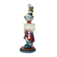 Kurt Adler 18-Inch Hollywood Alice Teacup Hat Nutcracker