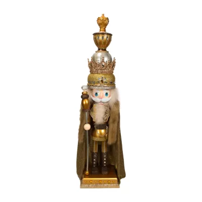 Kurt Adler 36-Inch Hollywood Gold King Nutcracker