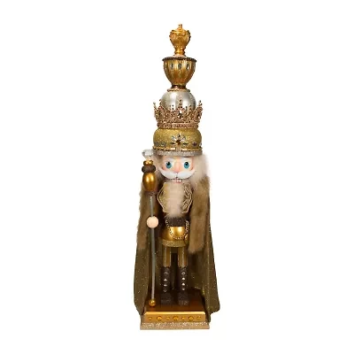 Kurt Adler 36-Inch Hollywood Gold King Nutcracker