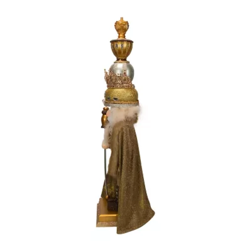 Kurt Adler 36-Inch Hollywood Gold King Nutcracker
