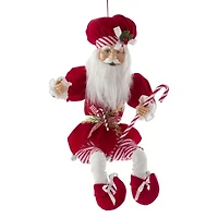 Kurt Adler 17-Inch Kringle Klaus Peppermint Chef Santa