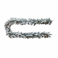 Kurt Adler 9-Foot Flocked Snow Pine Garland