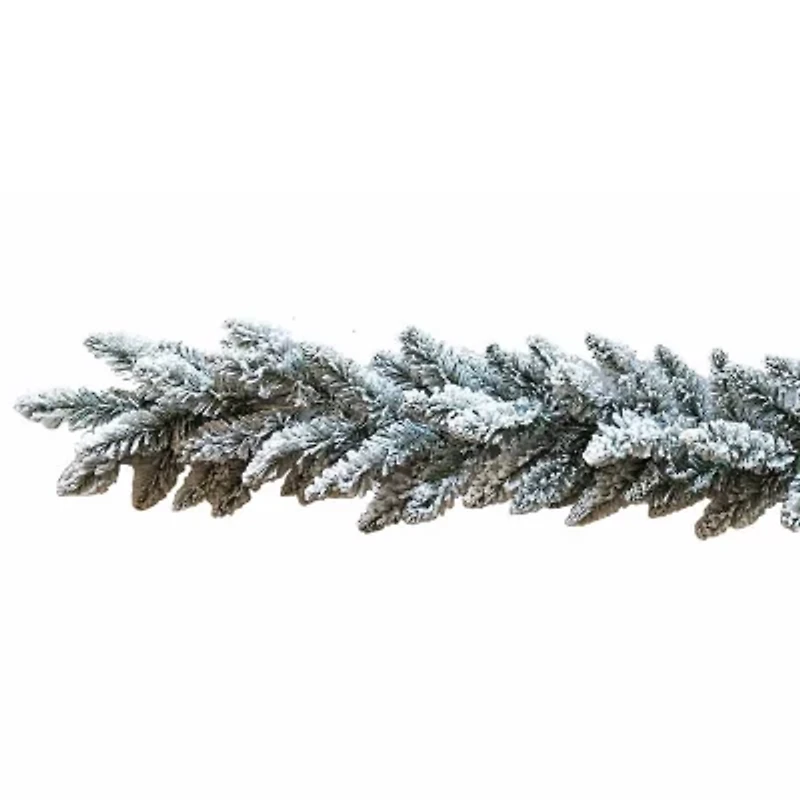 Kurt Adler 9-Foot Flocked Snow Pine Garland