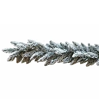 Kurt Adler 9-Foot Flocked Snow Pine Garland