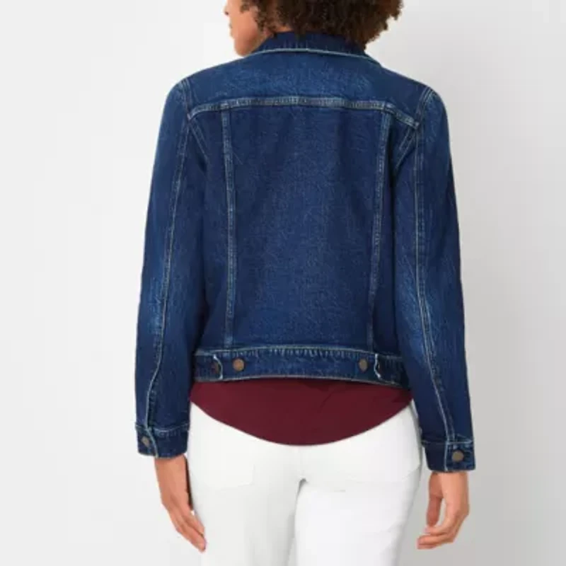 a.n.a Womens Denim Midweight Jacket