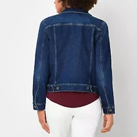 a.n.a Womens Denim Midweight Jacket