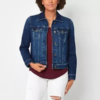 a.n.a Womens Denim Midweight Jacket