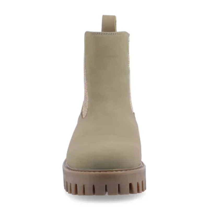 Journee Collection Womens Alara Block Heel Booties