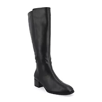 Journee Collection Womens Devri Stacked Heel Dress Boots