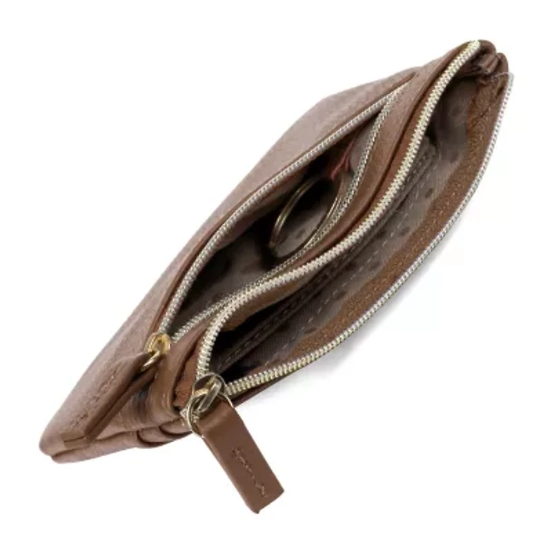 Dopp Large I.D Coin Card Case Womens Rfid Blocking Wallet