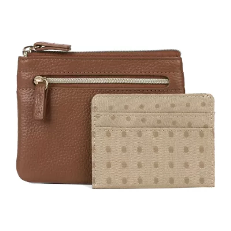 Dopp Large I.D Coin Card Case Womens Rfid Blocking Wallet